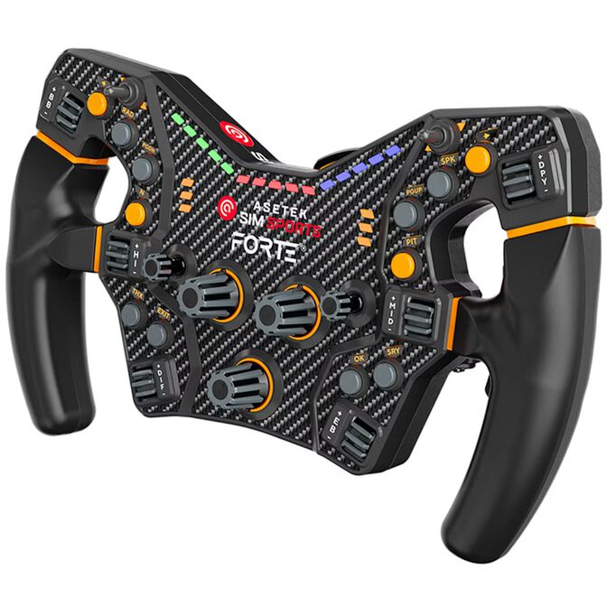Bundle Asetek SimSports Volante The FORTE Formula + Base 27nm INVICTA Direct Drive image number 1