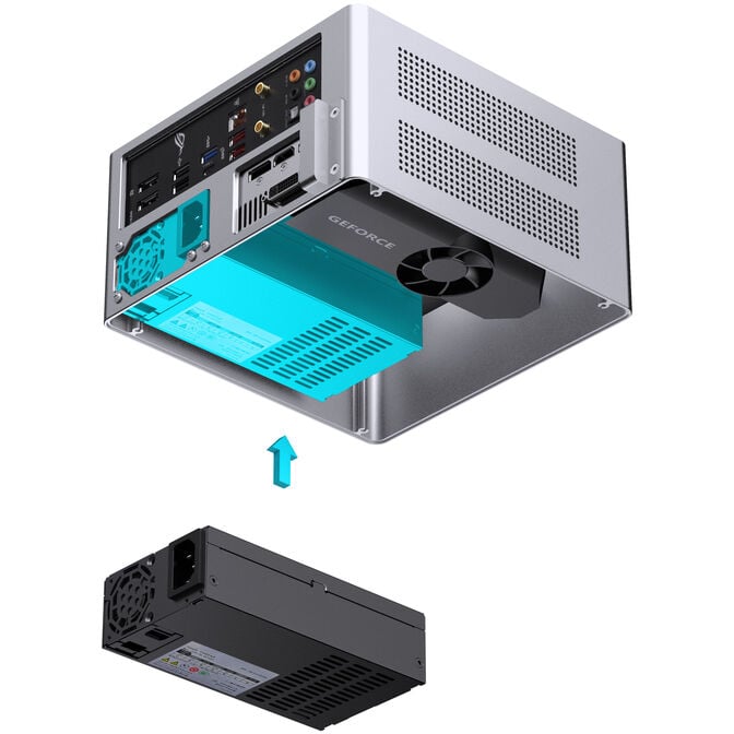 Caixa Mini-ITX Jonsbo NV10 Cinzento image number 15