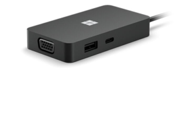 Microsoft Surface USB-C Travel Hub Preto (Comercial) &ndash; 1E4-00002 image number 0