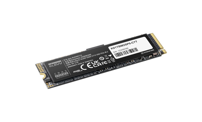 SSD KLEVV CRAS C715 Gen3 512GB M.2 NVMe 2280 (3200/2000MB/s) image number 2