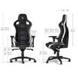 ** B Grade ** Cadeira noblechairs EPIC - SK Gaming Edition Preto / Branco / Azul image number null