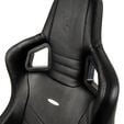Cadeira noblechairs EPIC Real Leather - Preto image number null