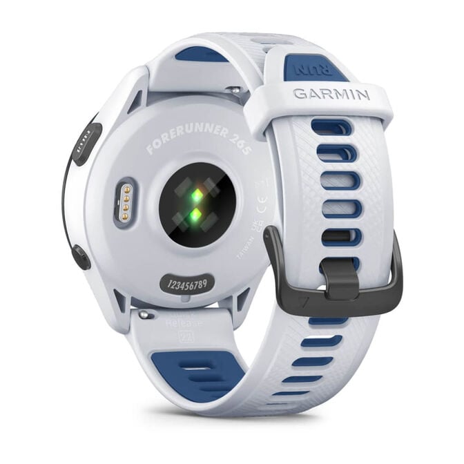 Smartwatch Garmin Forerunner 265 46mm Branco/Azul image number 6
