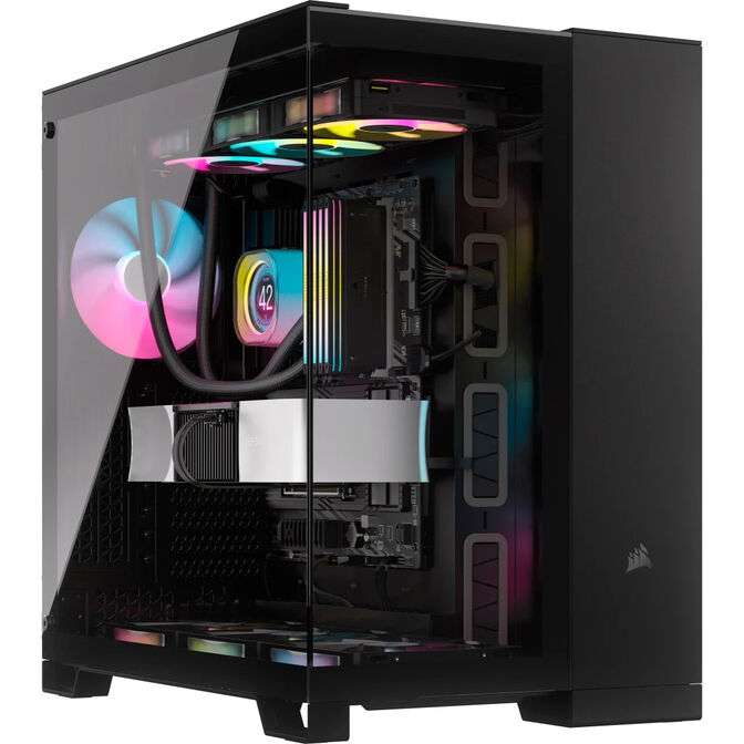 Caixa ATX Corsair 6500X Preta Vidro Temperado image number 5