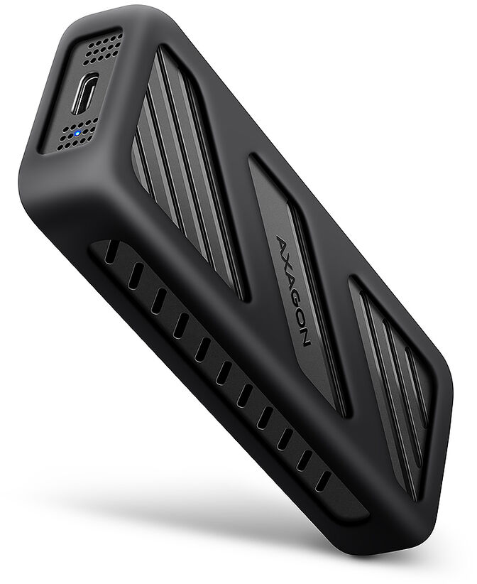 Caixa Externa AXAGON EEM2-20G USB-C 20Gbps - M.2 NVMe SSD ARMORED box image number 0