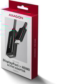 Adaptador Mini AXAGON RVD-HI20N DisplayPort para HDMI, 4K/60Hz