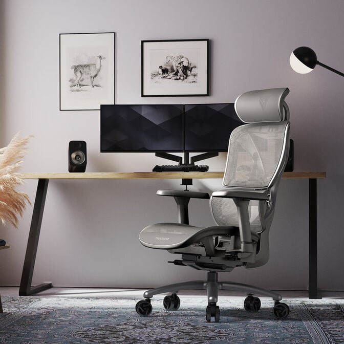 Cadeira Gaming Ergonomica TX3 (ThunderX3) XTC - Cinza image number 6