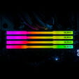 KLEVV Kit 32GB (2 x 16GB) DDR5 CRAS V 6000MHz CL28 RGB Obsidian Black (Intel XMP/AMD Expo) image number null