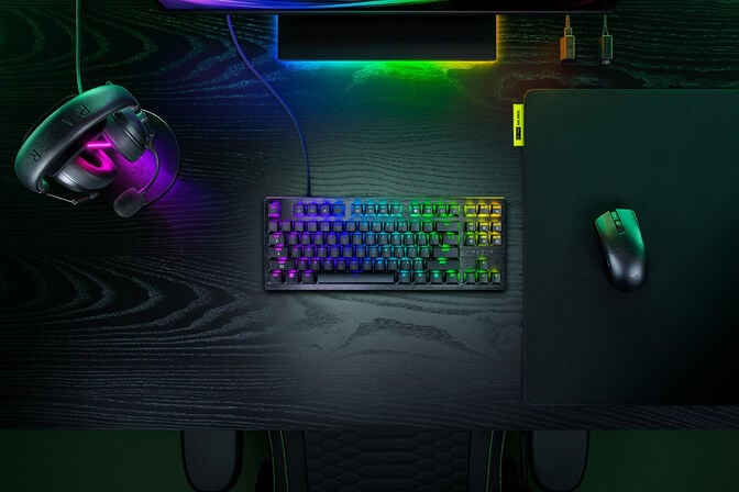 Teclado Razer Huntsman V3 HE Magnetic TKL 8KHz (US) image number 3