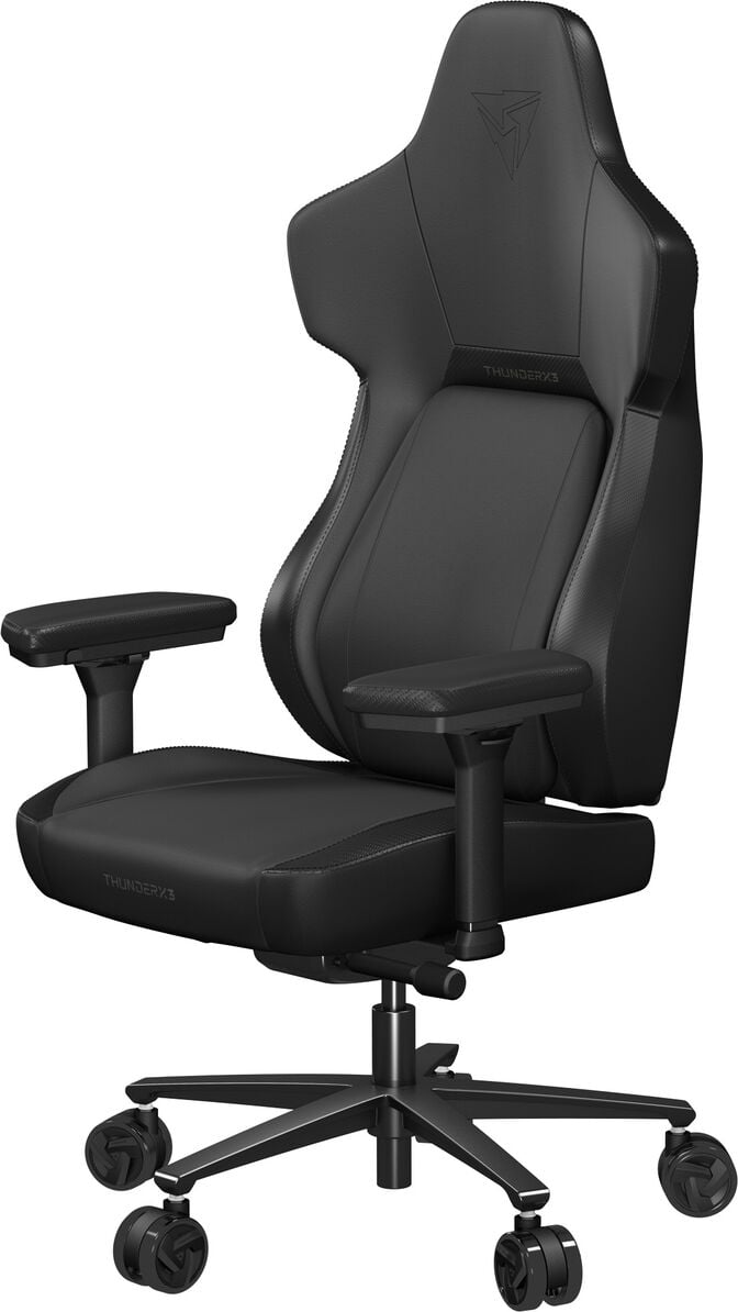 Cadeira Gaming TX3 (ThunderX3) Core, Apoio lombar 360 graus - Modern Black image number 3