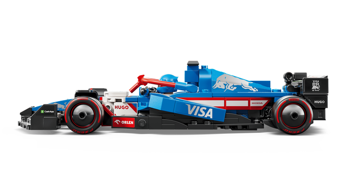 LEGO Speed Champions: Carro de Corrida Visa Cash App RB VCARB 01 F1, 248 Pe&ccedil;as (77246) image number 5