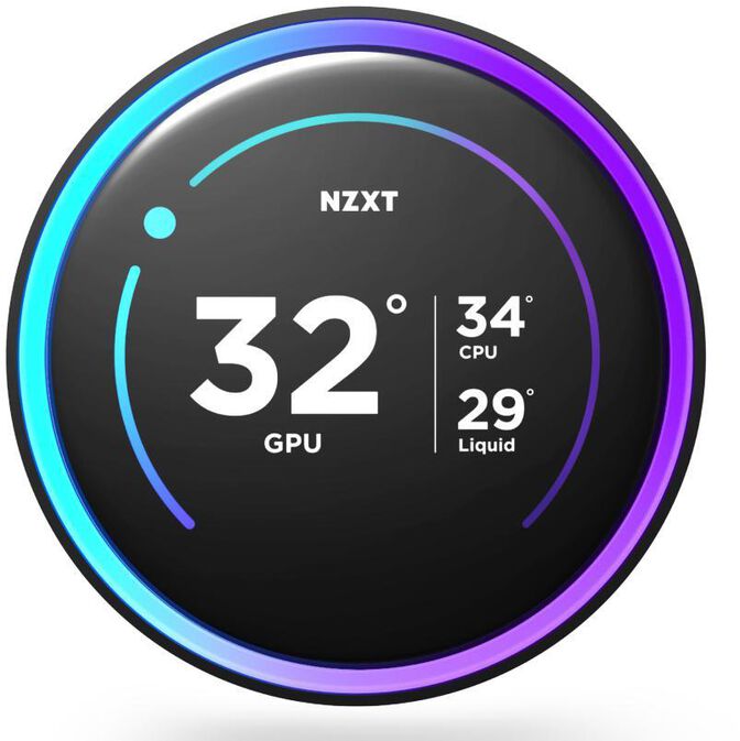 Water Cooler CPU NZXT Kraken Elite 360 (2025) RGB Preto image number 2