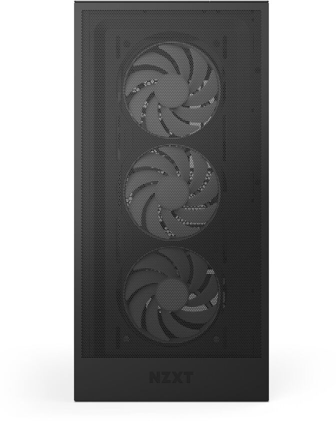 Caixa ATX NZXT H5 Flow Compact Preta image number 4