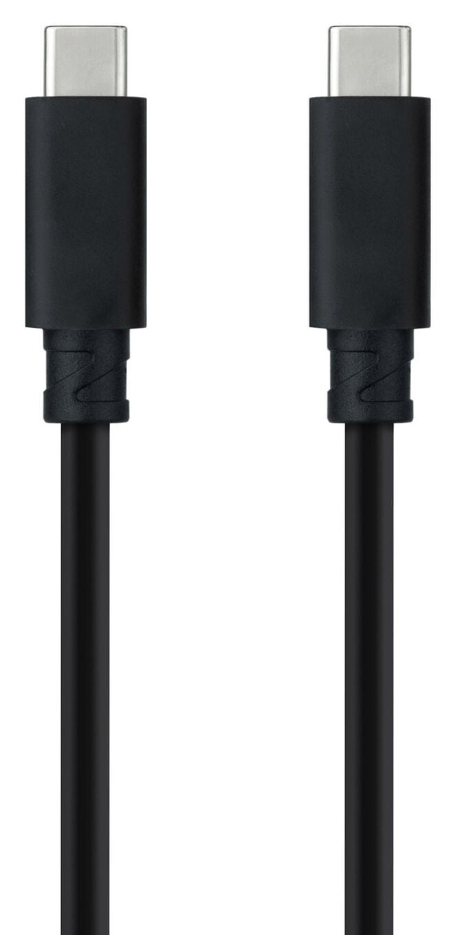 Cabo USB-C 3.1 Gen2 Nanocable 10Gbps 5A 4K/60Hz 1.5 M Preto image number 1