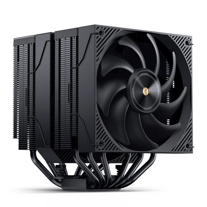 Cooler CPU Jonsbo CC90 Dual Tower com Display Preto - 2x 130mm image number 1