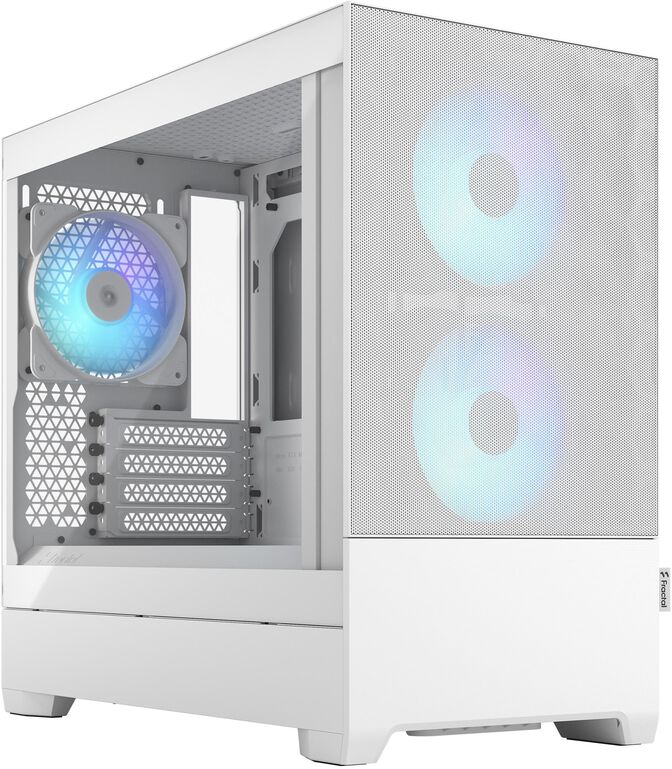 Caixa Micro-ATX Fractal Design Pop Mini Air RGB White TG Clear Tint image number 0