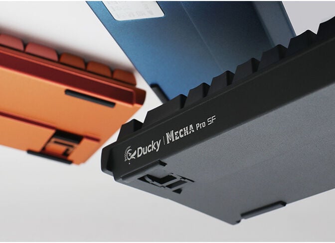 Teclado Mec&aacute;nico Ducky Mecha Pro SF RGB Black MX Red (ES) image number 5