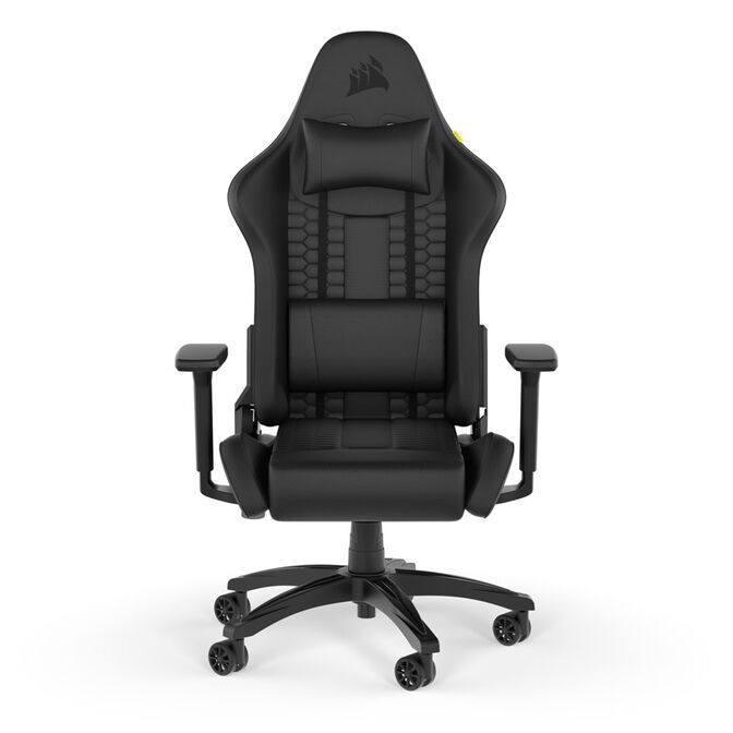 Cadeira Gaming Corsair TC100 RELAXED - Couro sint&eacute;tico Preto/Preto image number 1