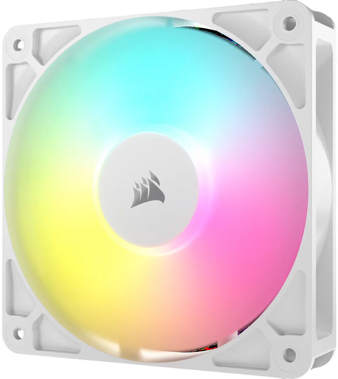 Ventoinha Corsair RS120-R ARGB Reverse PWM Branca 120mm (Pack 3) image number 2