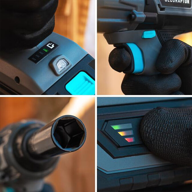 Aparafusadora de Impacto Sem Fios Cecotec CecoRaptor Perfect Impact 2020 Ultra image number 8