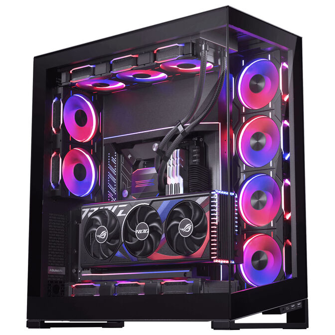 GPU Bracket Vertical Phanteks+Cabo PCI-E 5.0 x16 Fita Riser 22cm Preto image number 7