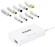 Carregador de Port&aacute;til Slim Tooq 100W 1x USB 9 Conectores Branco image number null