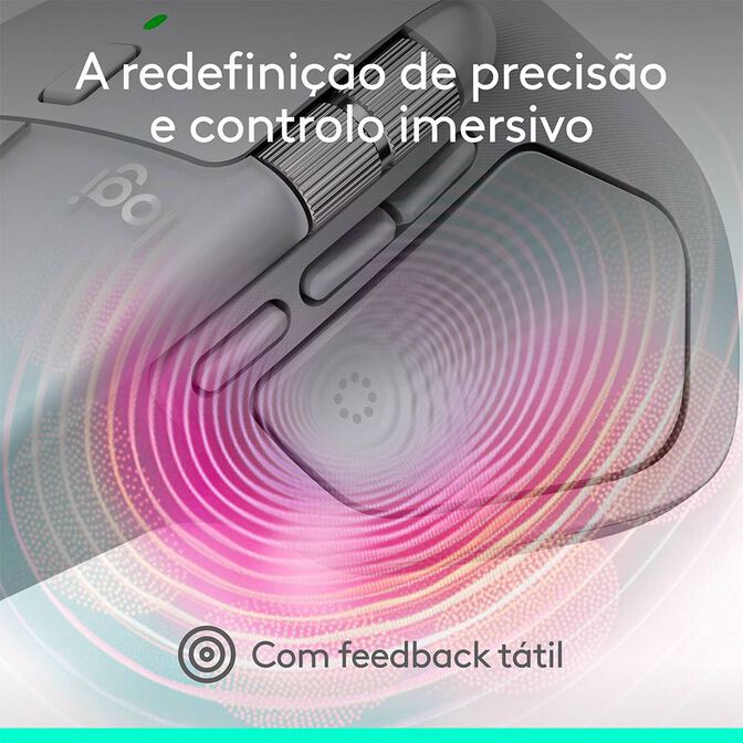 Rato &Oacute;ptico Logitech MX Master 4 Advanced Wireless 8000DPI Offwhite image number 7