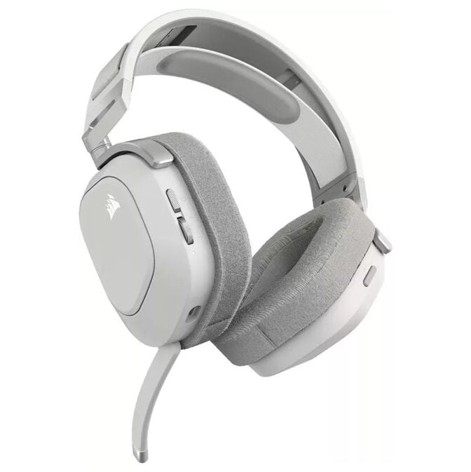 Headset Corsair HS80 MAX Gaming Wireless Branco image number 4