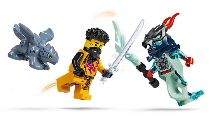 LEGO Ninjago: Mech de Batalha Spinjitzu do Arin, 213 Pe&ccedil;as (71839) image number 4