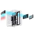 Caixa ATX Jonsbo X400 PRO Vidro Temperado Curvo Cinzento image number null