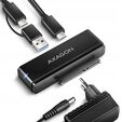 Adaptador AXAGON ADSA-FPX USB-C 3.2 Gen2 10G- SATA SSD/HDD FASTPortX - iclui carregador image number null