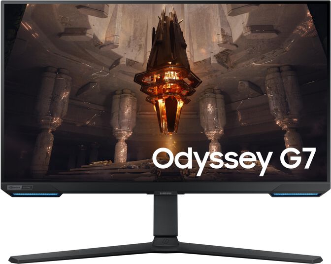 Monitor Samsung Odyssey G7 27" G70B IPS 4K 144Hz 1ms FreeSync Premium Pro G-Sync Compatible HDR 400 image number 1