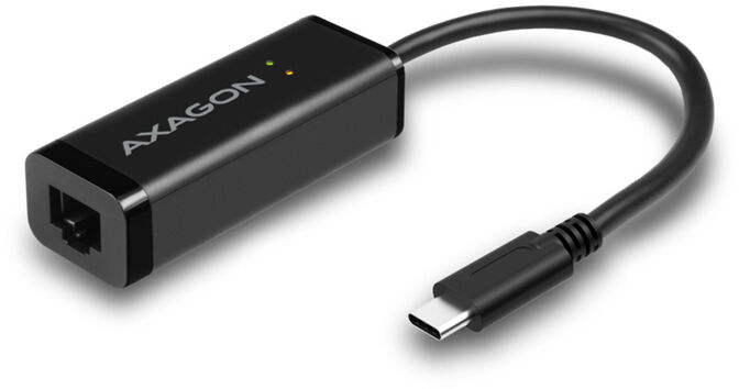 Adaptador AXAGON ADE-SRC Type-C USB3.1 - Gigabit Ethernet 10/100/1000 image number 1