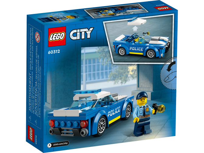 LEGO City: Carro da Pol&iacute;cia, 94 Pe&ccedil;as (60312) image number 1
