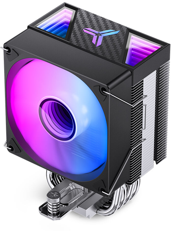 Cooler CPU Jonsbo CR-1400 V2 RGB Preto - 92mm image number 1