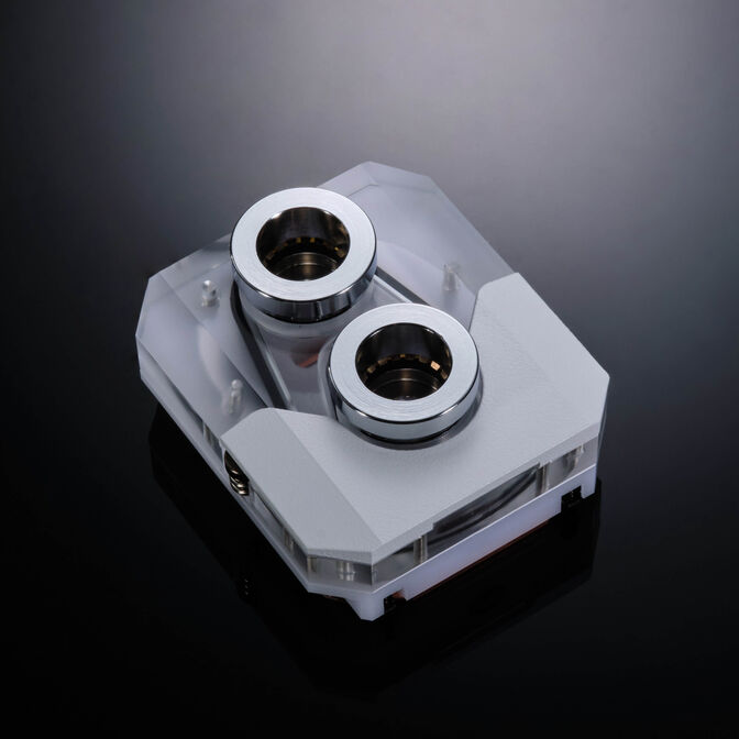 Bloco CPU Phanteks Glacier EZ-Fit 450 - Branco image number 1