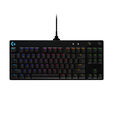 Teclado Logitech G PRO RGB Lightsync GX Blue Clicky Preto (US) image number null