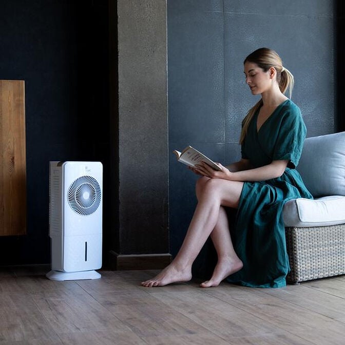 Climatizador Evaporativo Cecotec 8304 65W 3,5L T&aacute;til Mando Temporizador 12H image number 2