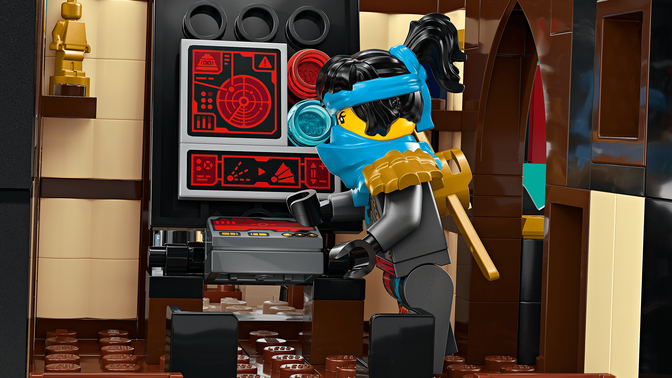 LEGO Ninjago: O Navio Pirata do Templo, 2387 Pe&ccedil;as (71848) image number 6