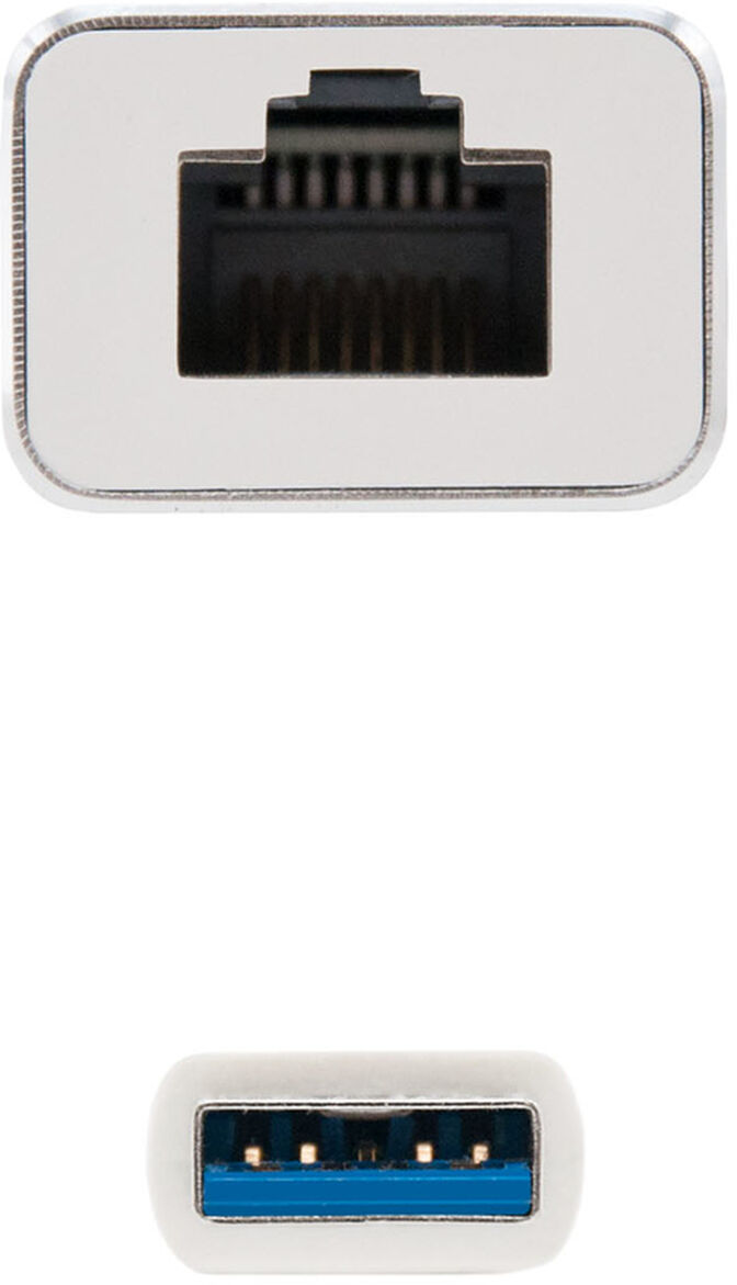 Adaptador Gigabit Nanocable USB 3.0 a Ethernet Gigabit 10/100/1000 Mbps 15 CM image number 2