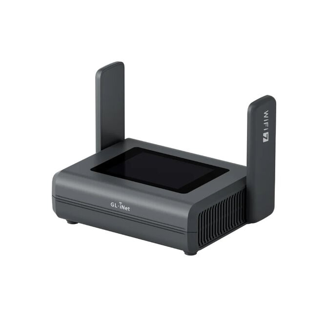 Router de Viagem GL.iNet GL-BE10000 Slate 7 Pro Wireless BE10000 Wi-Fi 7 Tri Band image number 1
