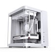 Caixa Micro-ATX Jonsbo TK-1 2.0 Vidro Temperado Branco image number null