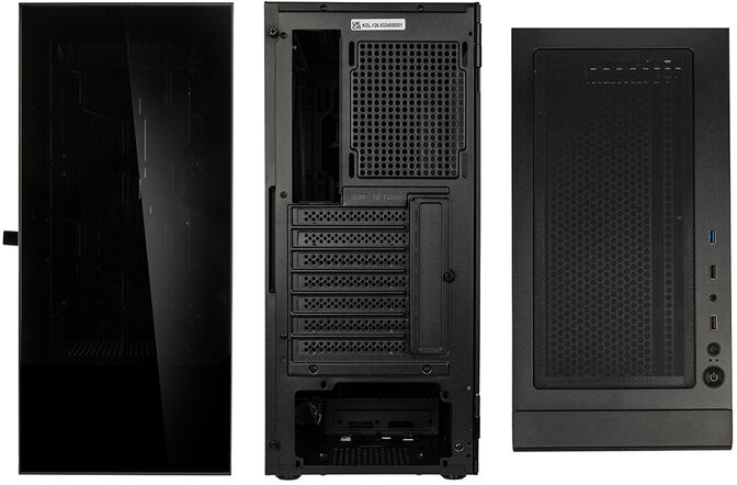 Caixa ATX Kolink Observatory HF Glass Core Preto image number 7