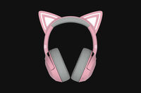 Headset Razer Kraken Kitty V2 BT Wireless/Bluetooth Quartz Ed.