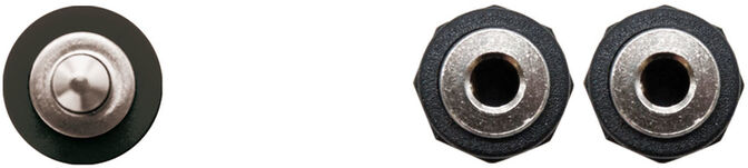 Cabo de Divis&atilde;o &Aacute;udio Nanocable Jack 3,5/M 2x Jack 3,5/F 15 CM Preto image number 1