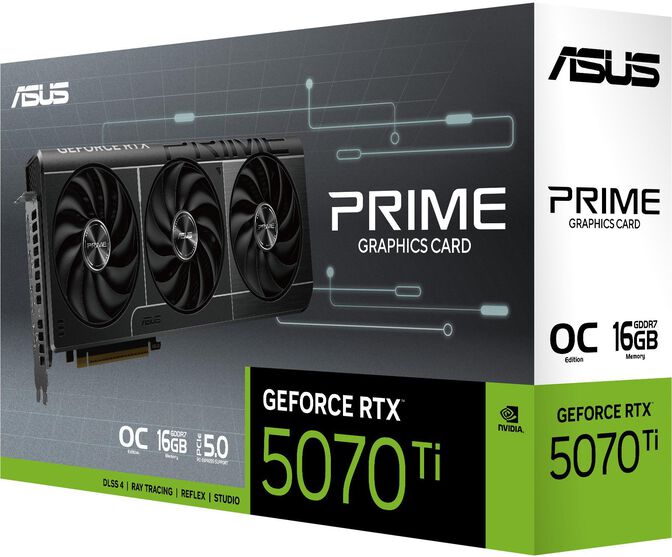 Gr&aacute;fica Asus GeForce&reg; RTX 5070 Ti Prime OC 16GB GDDR7 DLSS4 image number 12
