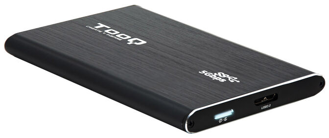 Caixa HDD Tooq 2.5" SATA (7mm) USB 3.0 UASP image number 0
