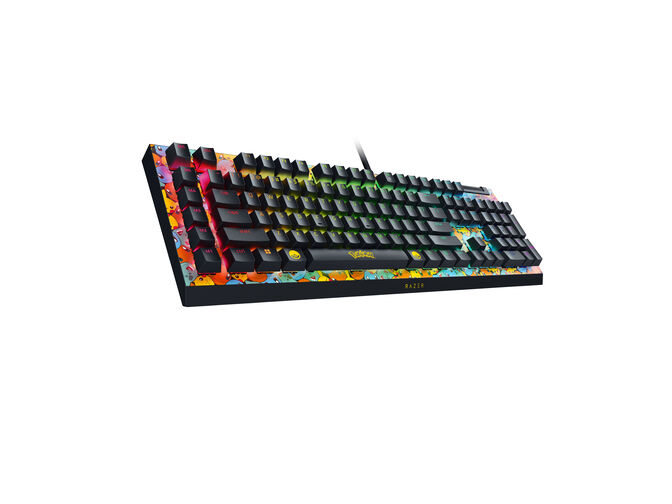 Teclado Razer BlackWidow V4 X RGB Green Switch Pok&eacute;mon Kanto Starters Ed. (US) image number 1