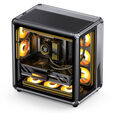 Caixa ATX Jonsbo X400 Vidro Temperado Curvo Cinzento image number null