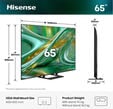 Televis&atilde;o Hisense 65E8S 65" Mini LED QLED UltraHD 4K VIDAA image number null
